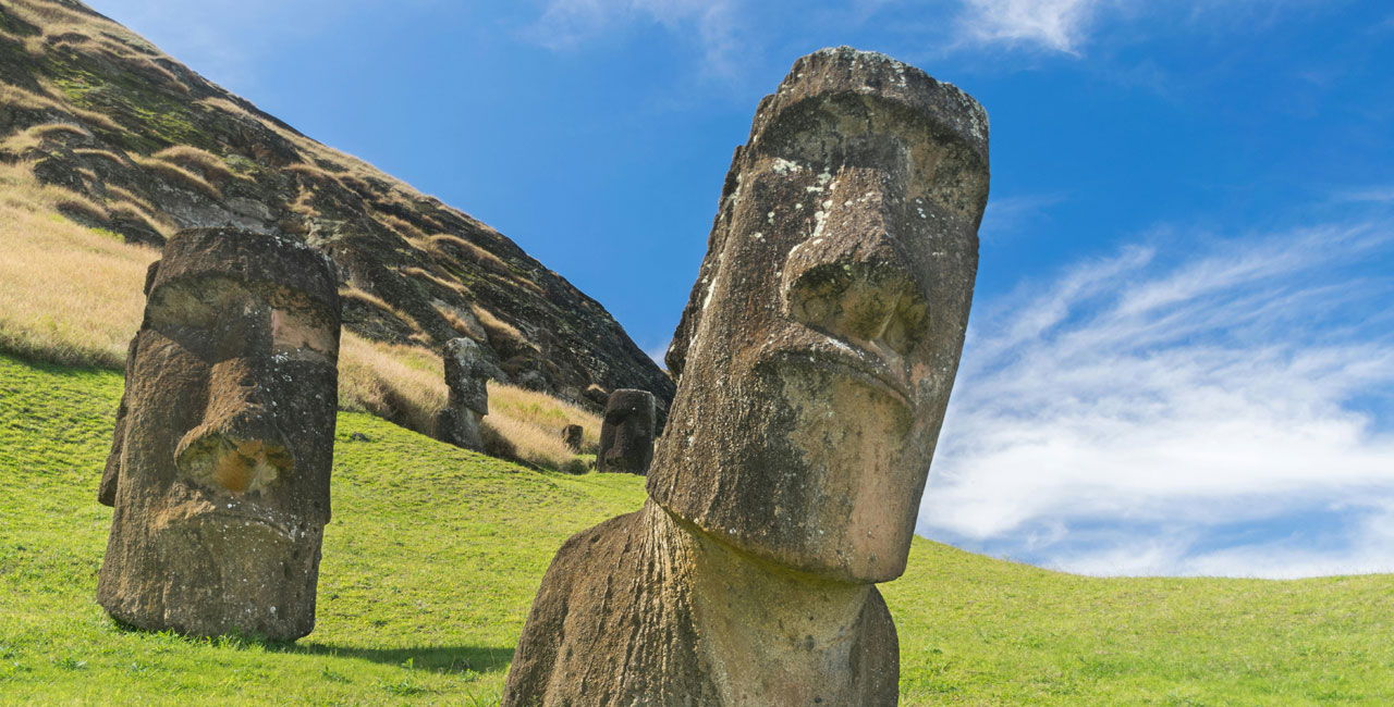 Moai Face Close-up