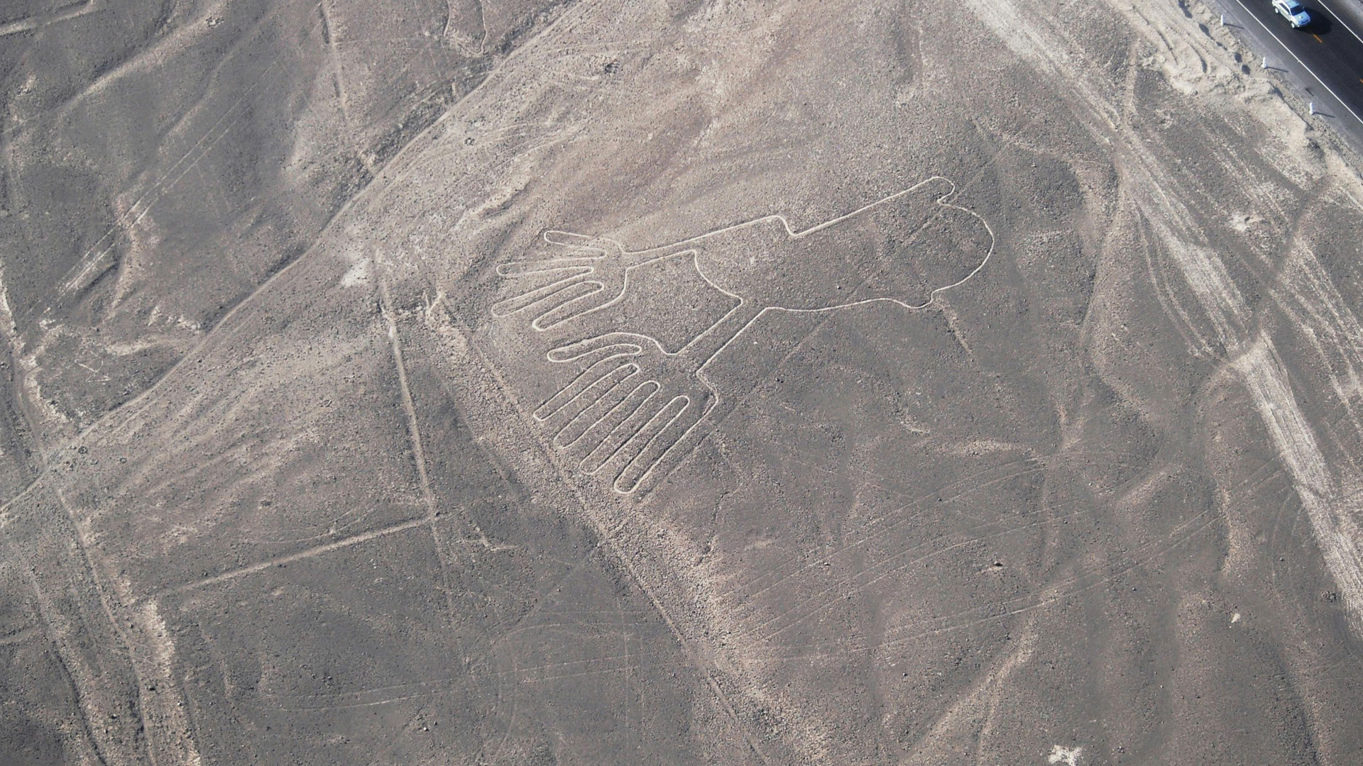 Nazca Lines aerial view