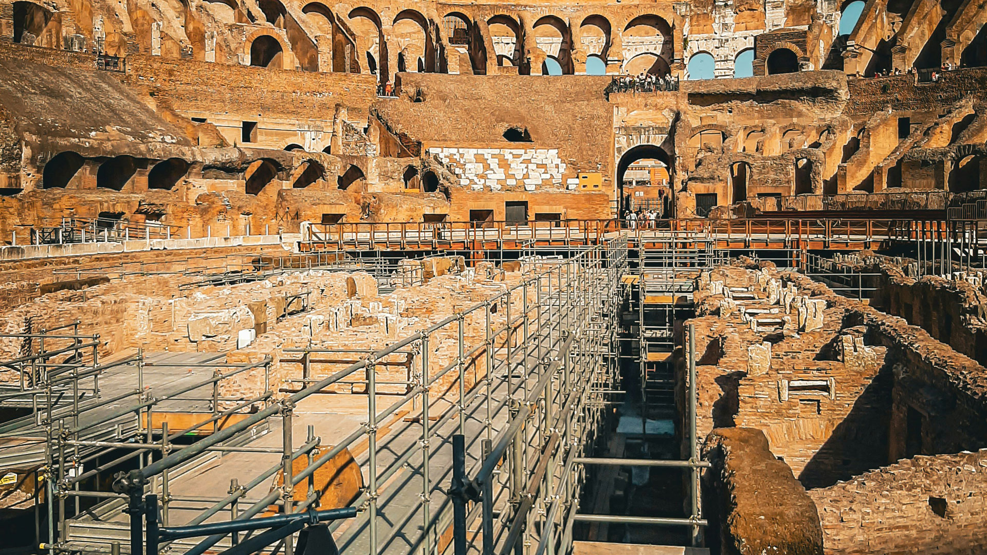 Colosseum Rome Restoration Efforts