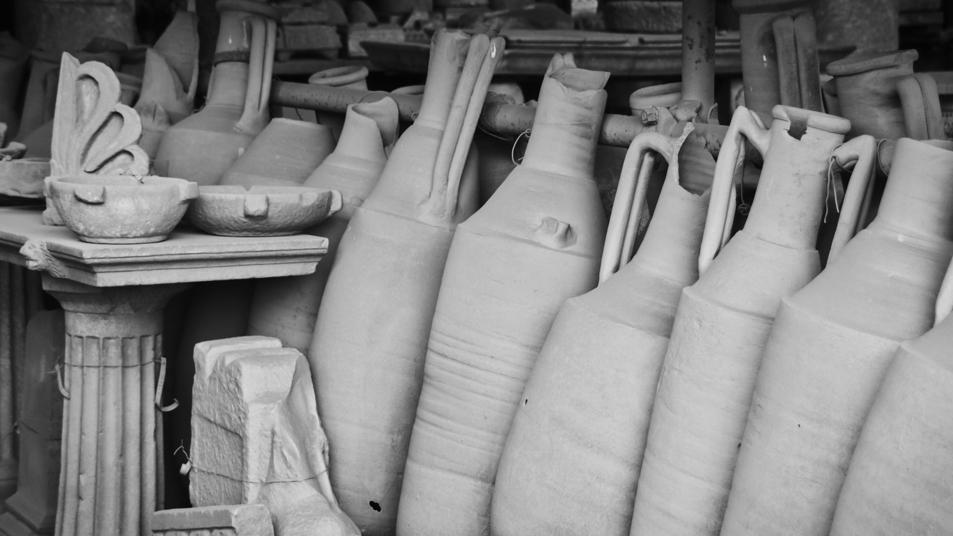 Pompeii Ruins Archaeological Discoveries: Plaster Casts of Victims