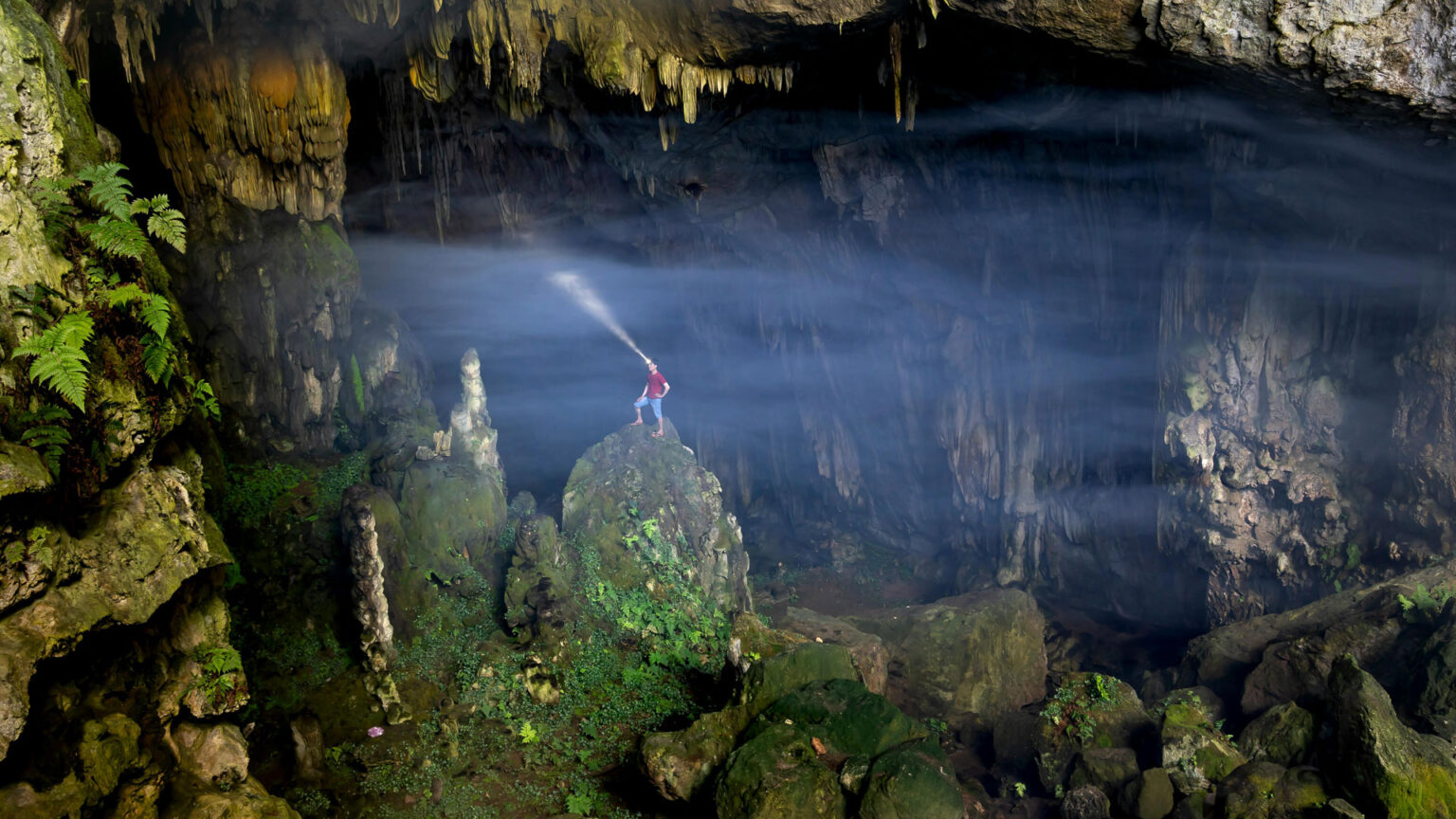 Cave Exploration in Vietnam